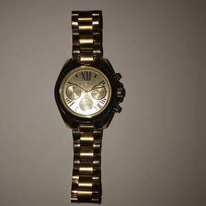 Small Gold Michael Kors Watch